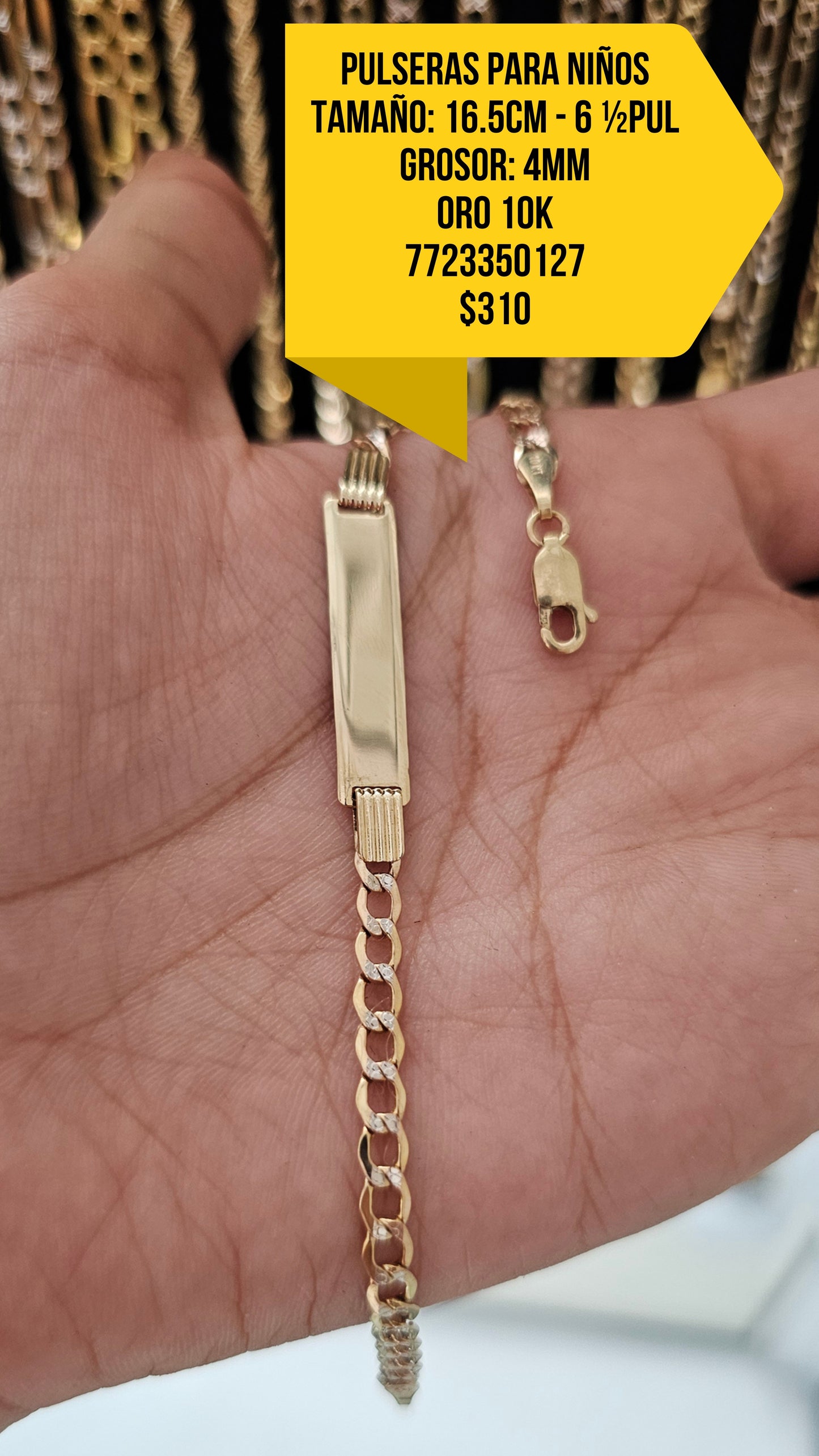 PULSERA PARA NIÑOS