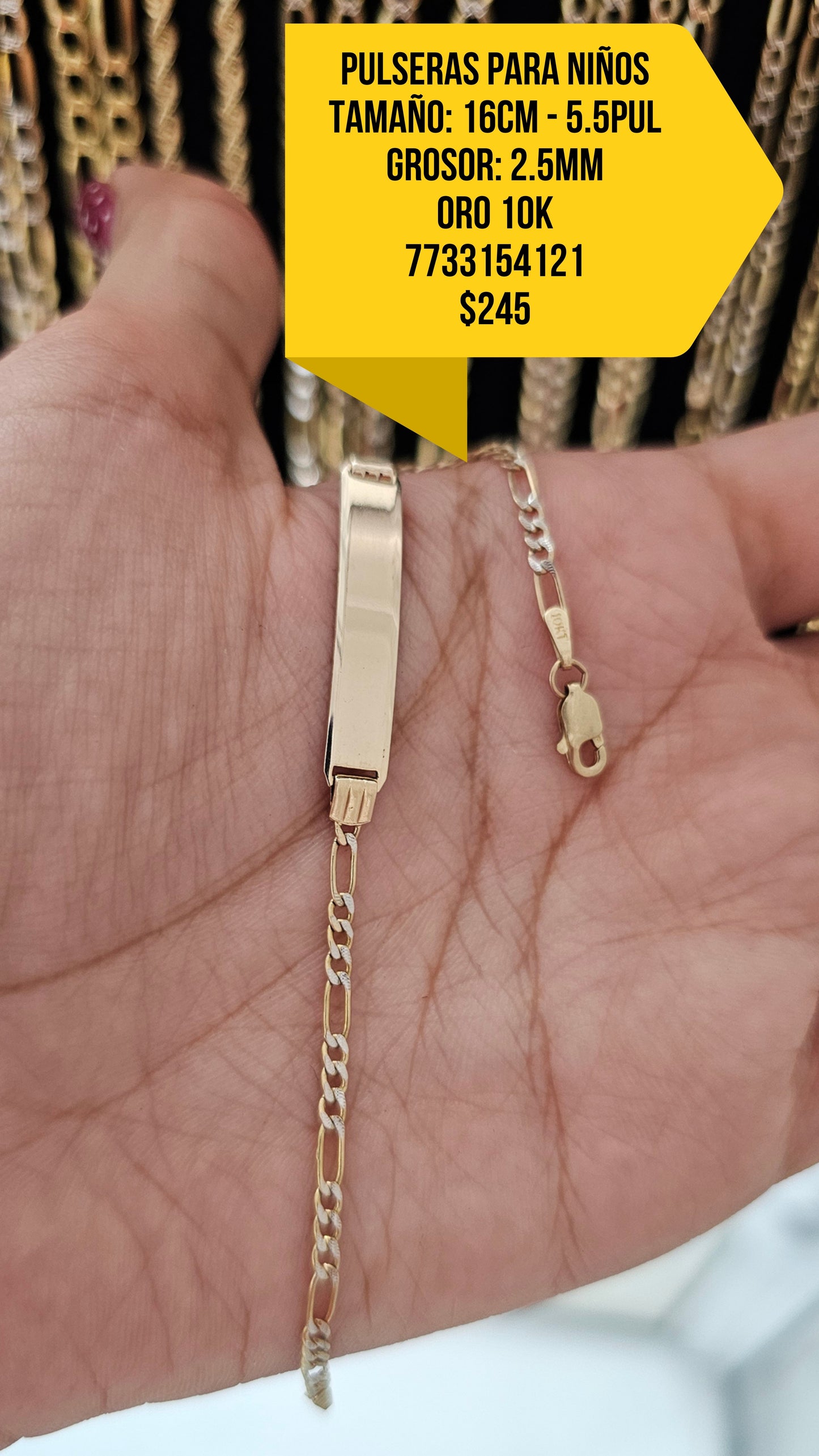 PULSERA PARA NIÑOS