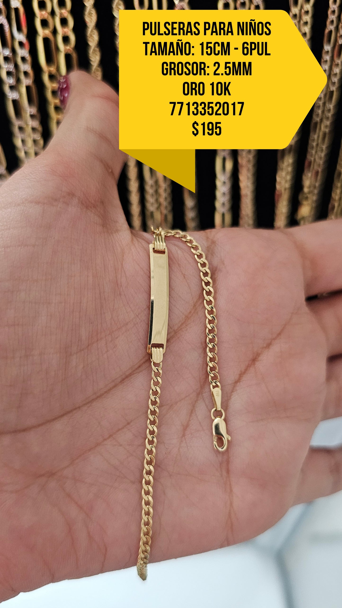 PULSERA PARA NIÑOS