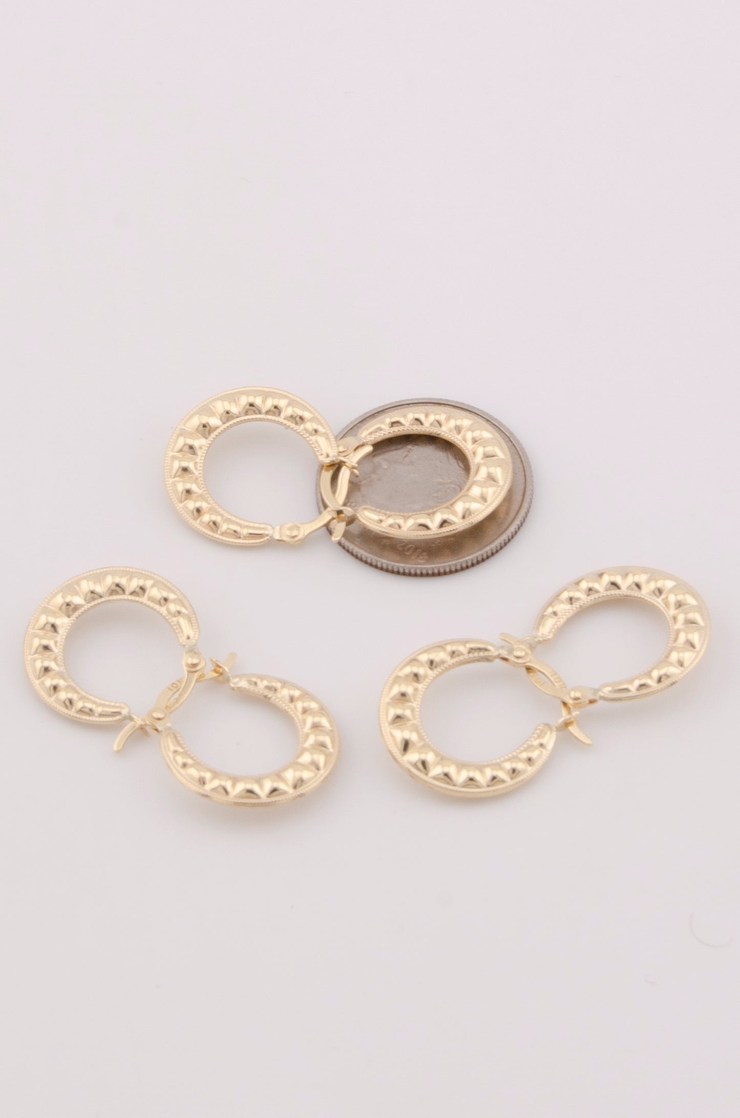 ARGOLLAS PARA DAMA. ORO 10K #775-3715