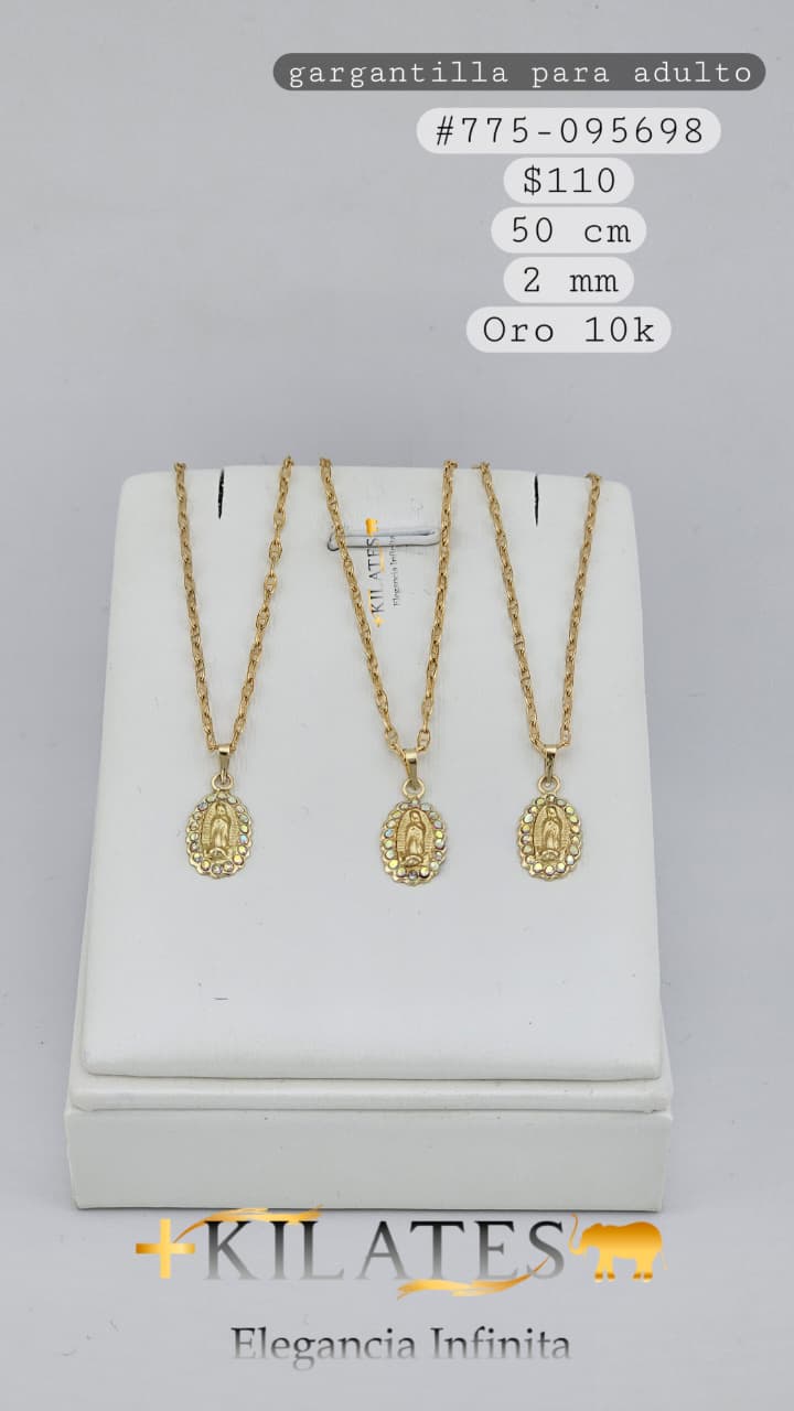 GARGANTILLA 50 CM, 2 MM, 10K. #775-095698
