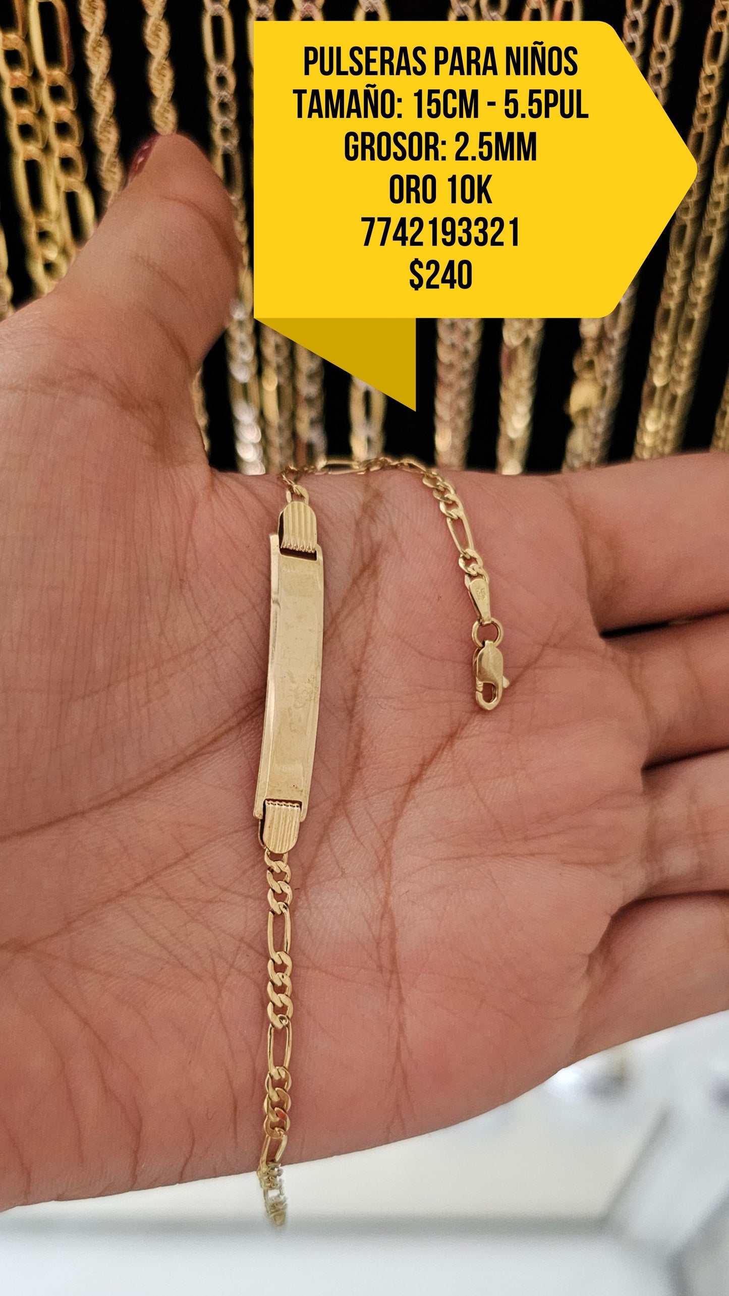 PULSERA PARA NIÑOS