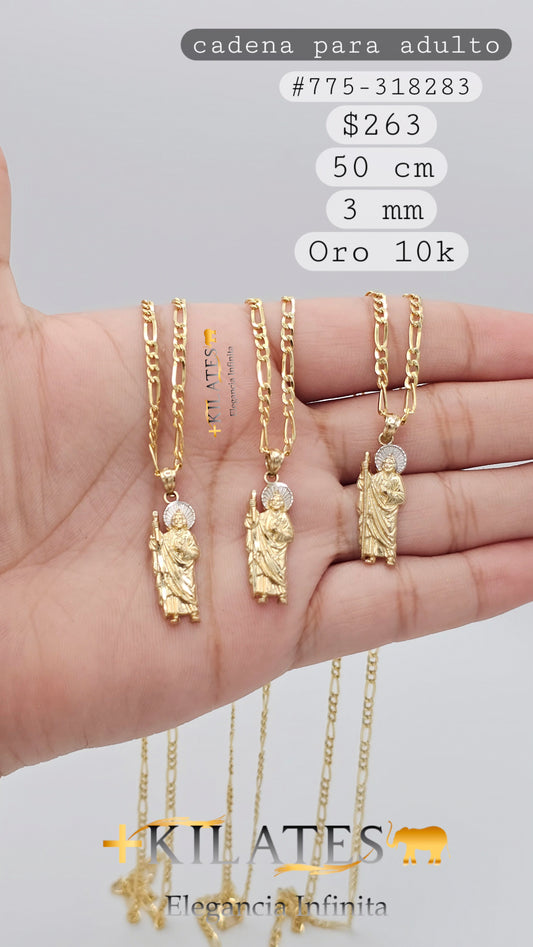 CADENA 50 CM 3+1, 3MM, 10K. #775-318283