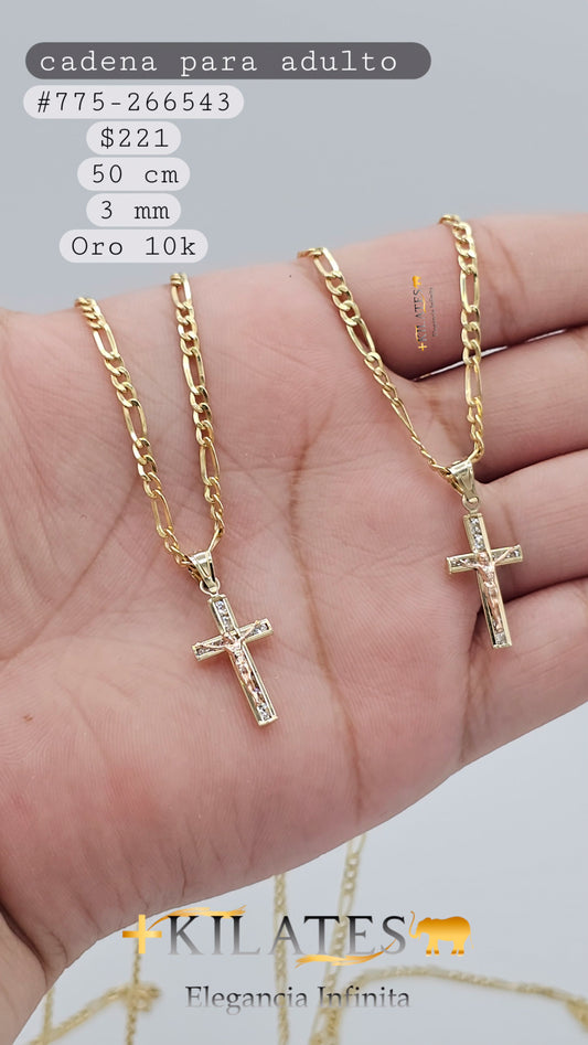 CADENA 50 CM, 3 MM, 10K. #775-266543