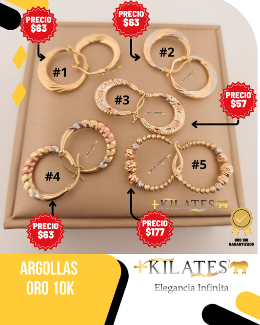 ARGOLLAS ORO 10K #55-01