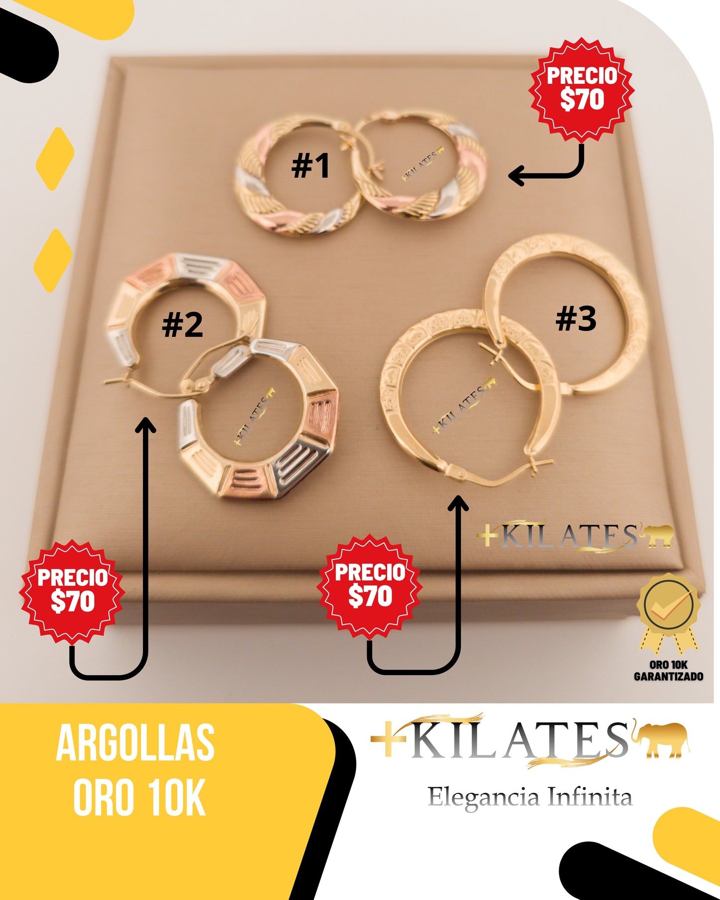 ARGOLLAS ORO 10K #55-01