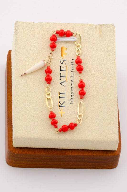 PULSERA PARA BEBE #4 ORO 10K #775-2435