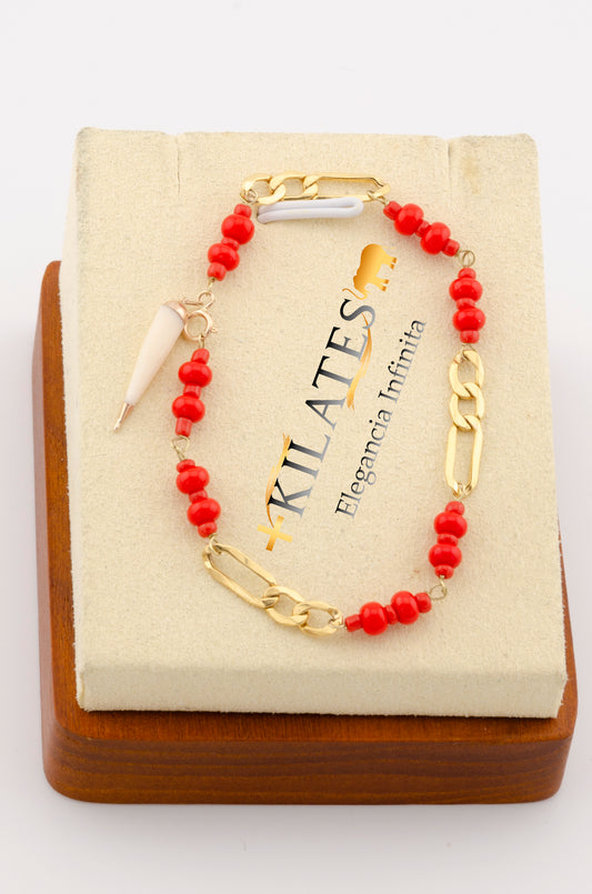 PULSERA PARA BEBE #6 ORO 10K #775-2434