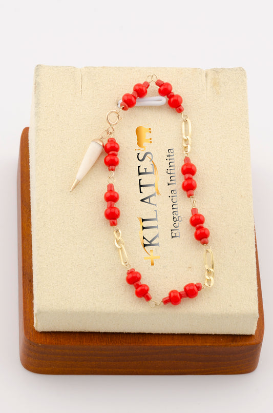 PULSERA PARA BEBE #2 ORO 10K  #775-2437