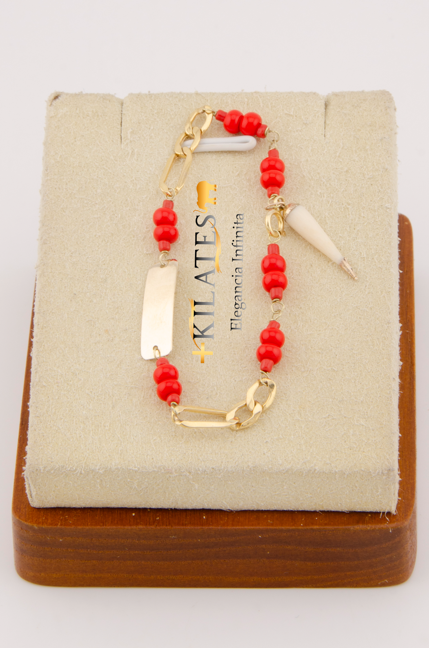 "PULSERA PARA BEBE #7.ORO 10K #775-2900"