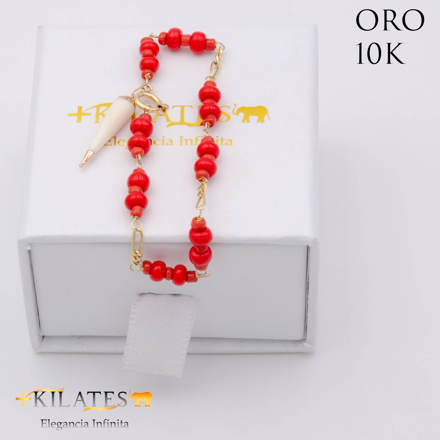 Pulsera bebe #1. ORO 10K