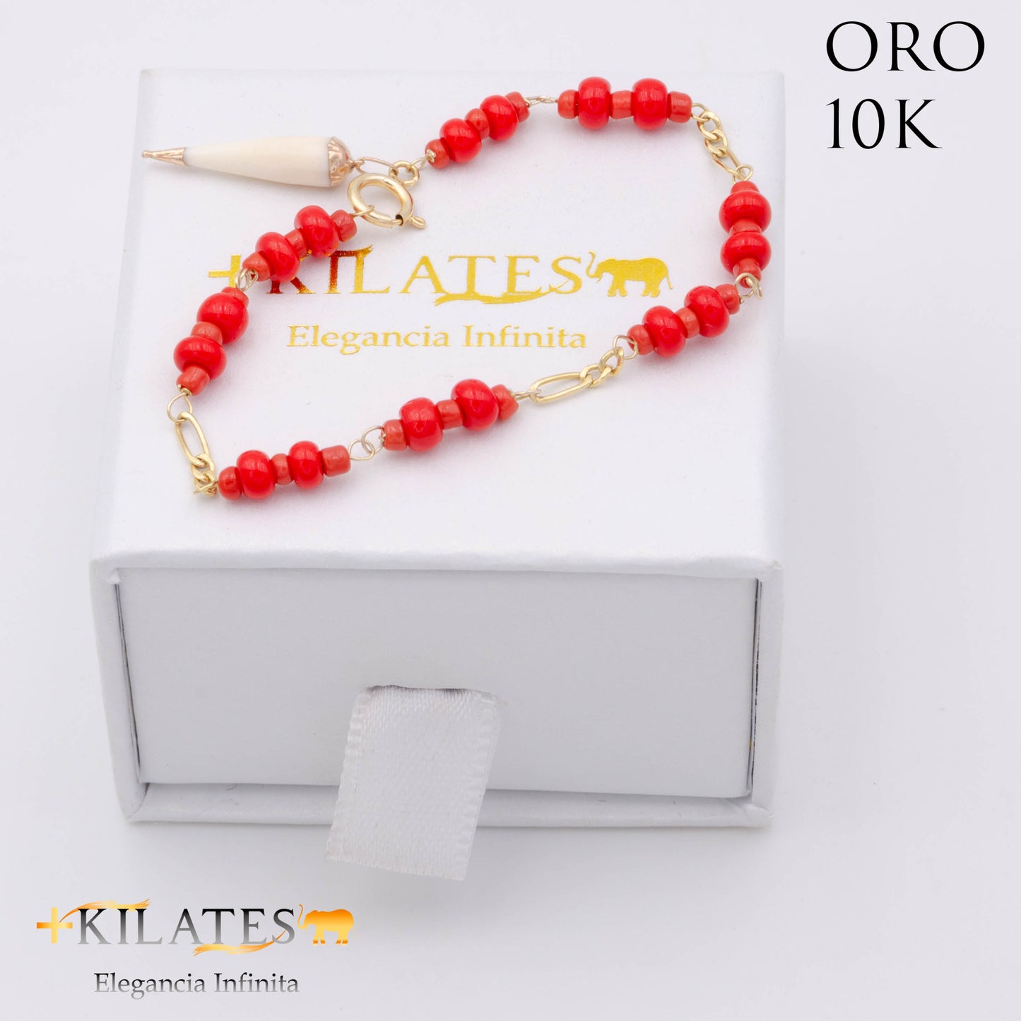 Pulsera bebe #1. ORO 10K