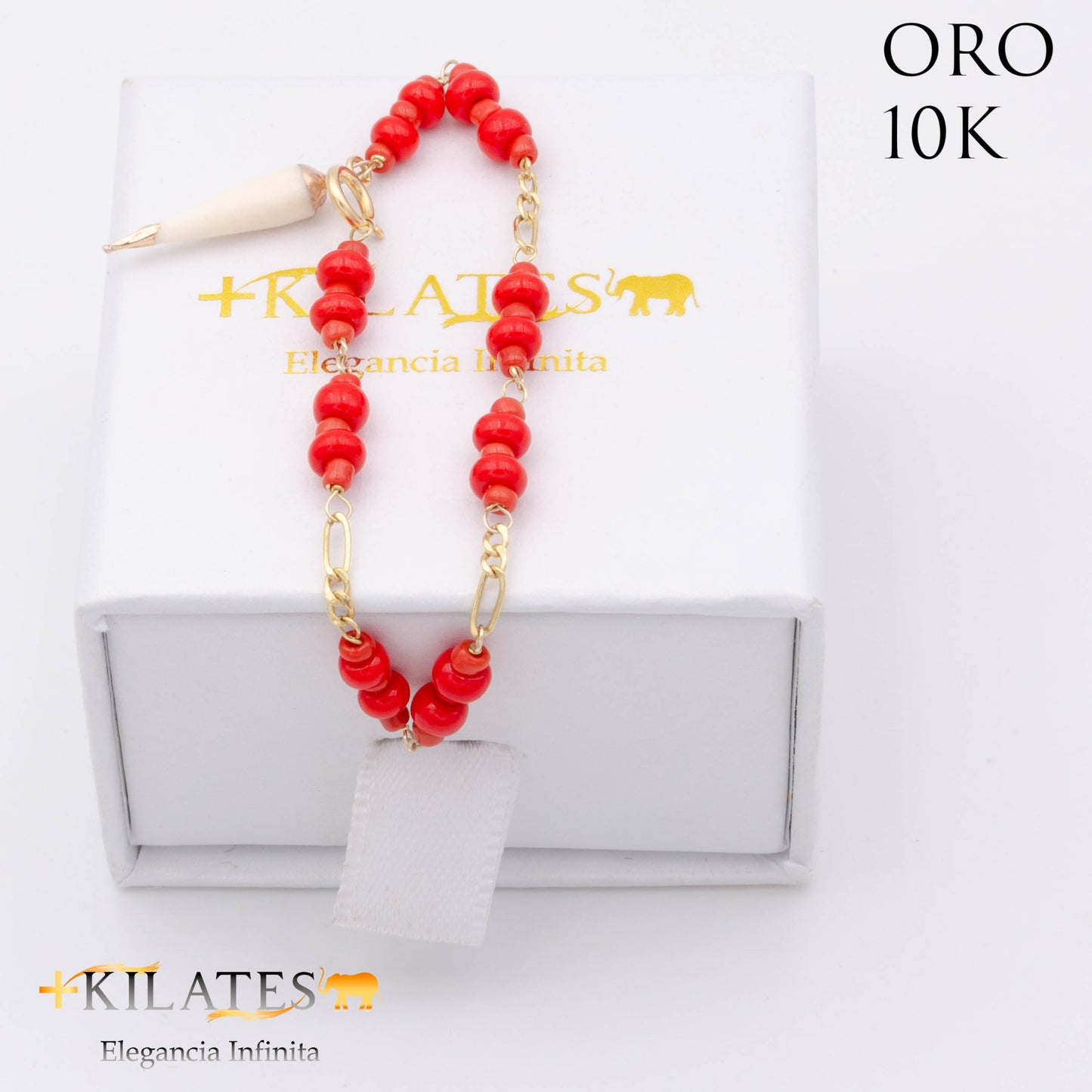 Pulsera bebe #1. ORO 10K