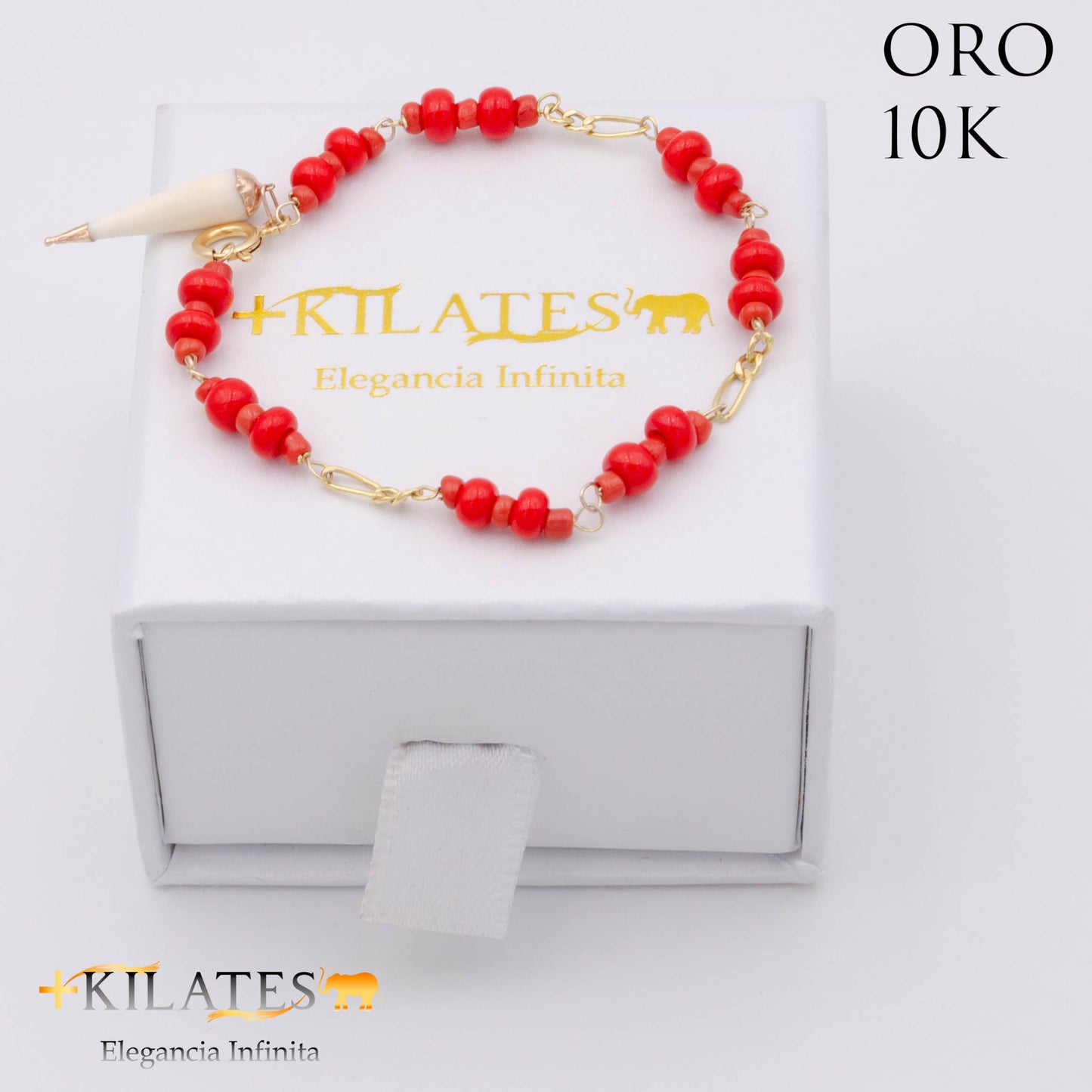 Pulsera bebe #1. ORO 10K