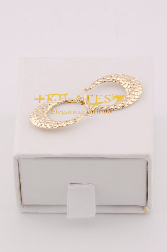 ARGOLLAS PARA DAMA. ORO 10K #775-3702