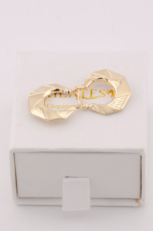 ARGOLLAS PARA DAMA. ORO 10K #775-3705