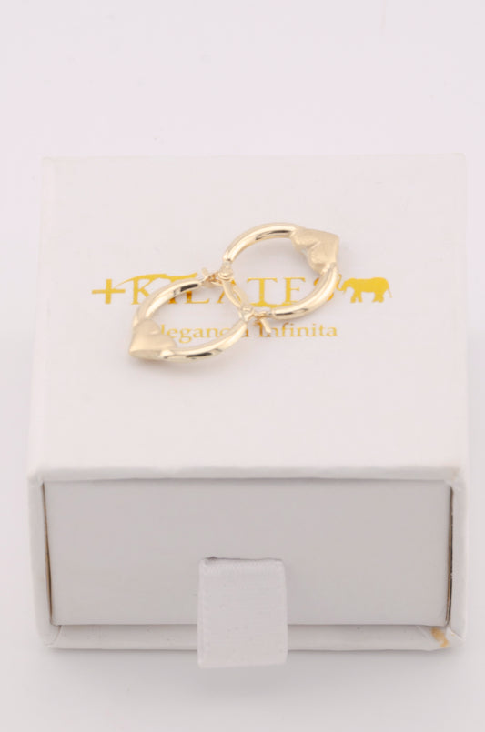 ARGOLLAS PARA DAMA . ORO 10K #775-3716