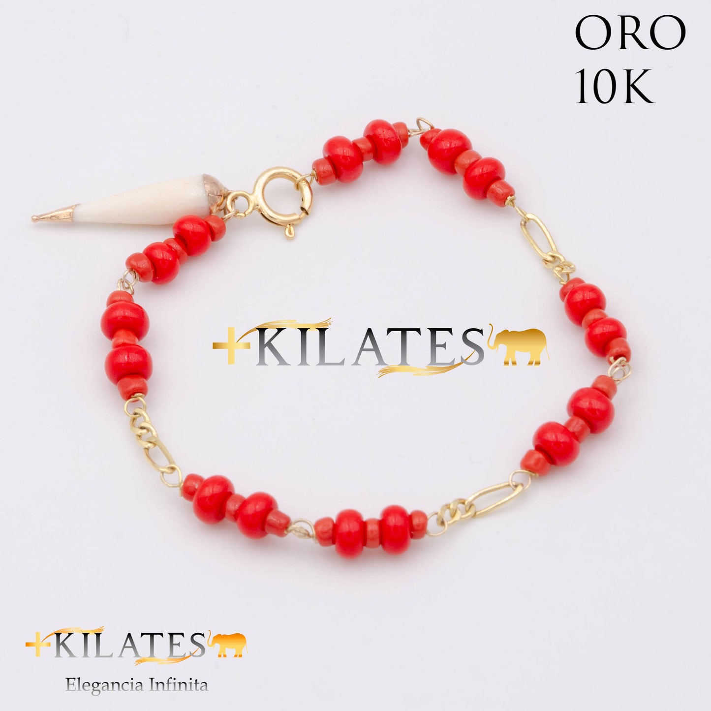 Pulsera bebe #1. ORO 10K