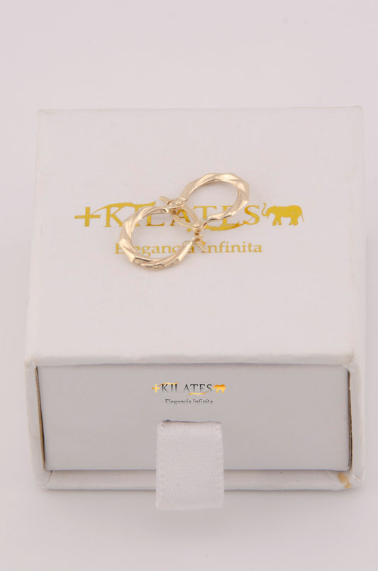 "ARGOLLA PEQUEÑAS PARA NIÑA. ORO 1OK #775-3891"