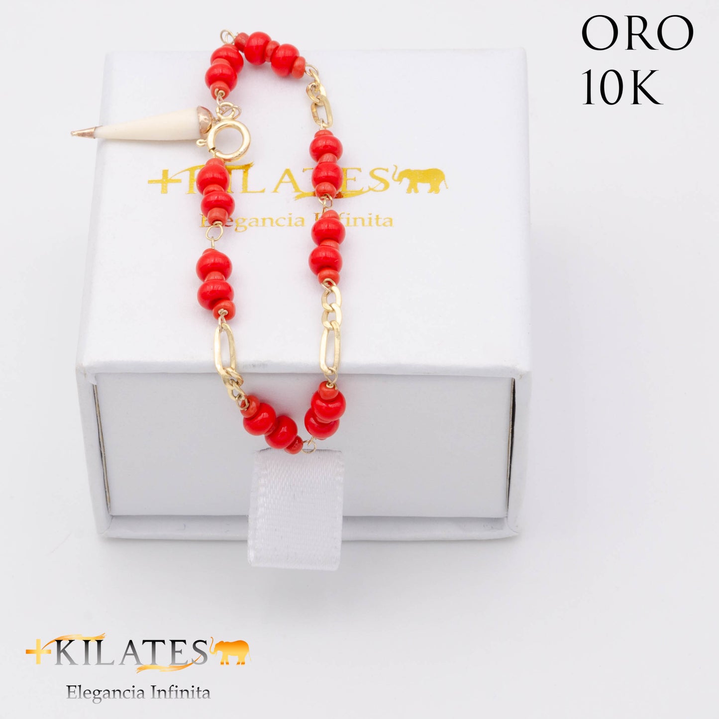 Pulsera bebe #2. ORO 10K