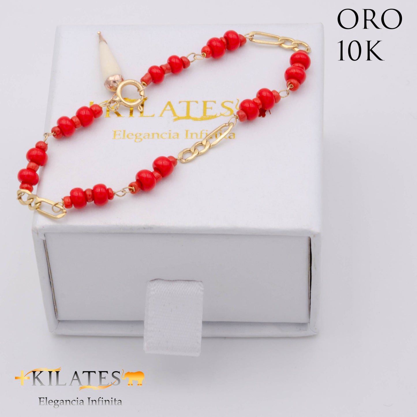 Pulsera bebe #3. ORO 10K