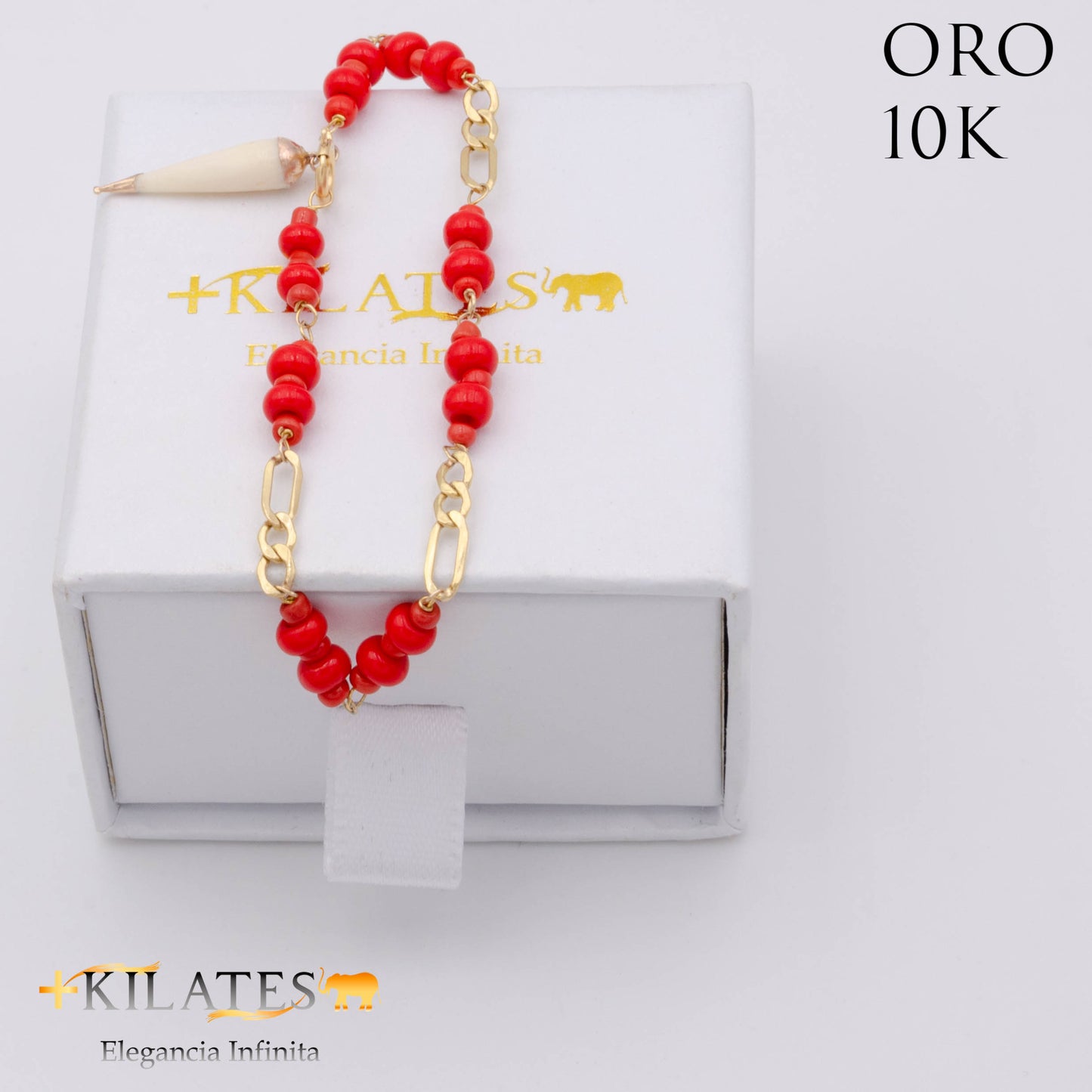 Pulsera bebe #3. ORO 10K