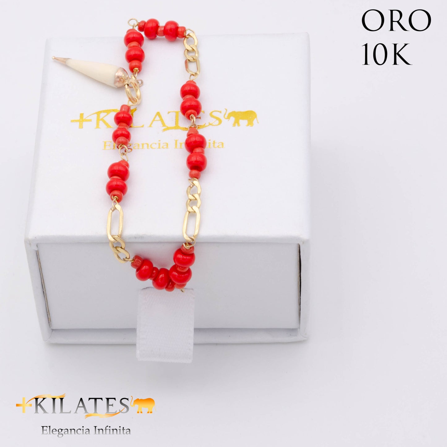 Pulsera bebe #3. ORO 10K