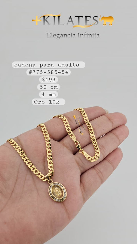 CADENA 50 CM, 4 MM, 10K. #775-585454