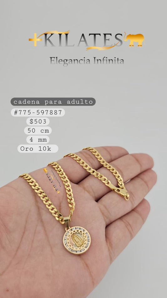 CADENA 50 CM, 4 MM, 10K. #775-597887