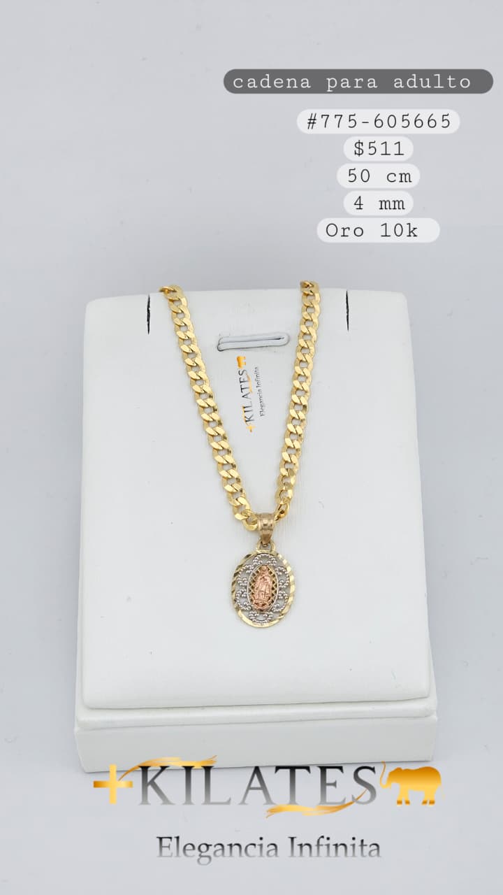 CADENA 50 CM, 4 MM, 10K. #775-605665