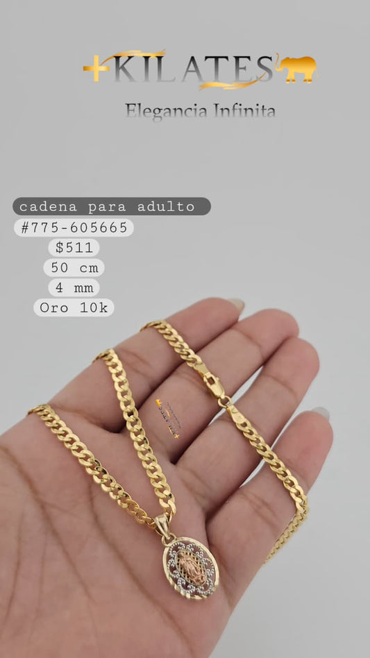 CADENA 50 CM, 4 MM, 10K. #775-605665