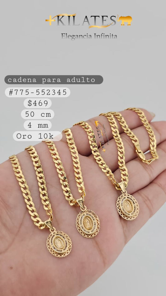 CADENA 50 CM, 4 MM, 10K. #775-552345