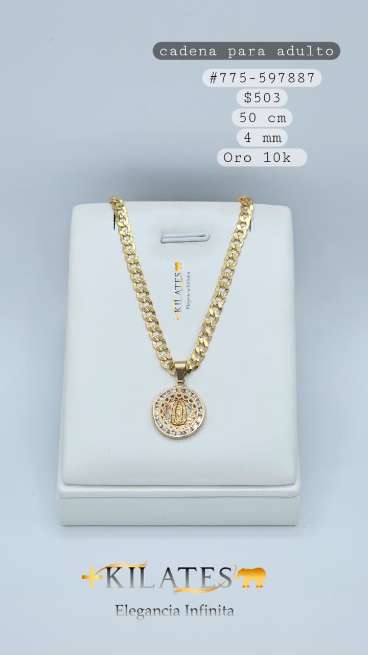 CADENA 50 CM, 4 MM, 10K. #775-597887