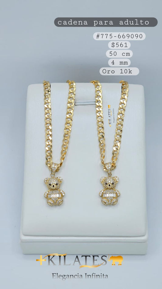 CADENA 50 CM, 4 MM, 10K. #775-669090