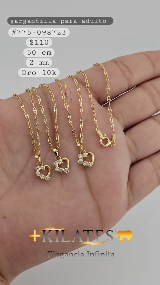 GARGANTILLA 50 CM, 2 MM, 10K. #775-098723