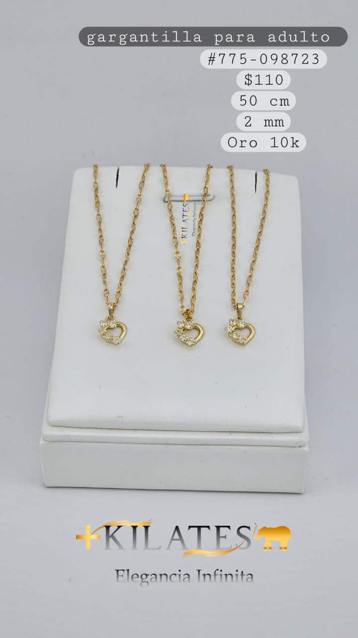 GARGANTILLA 50 CM, 2 MM, 10K. #775-098723