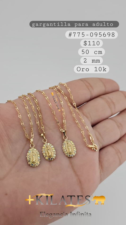 GARGANTILLA 50 CM, 2 MM, 10K. #775-095698