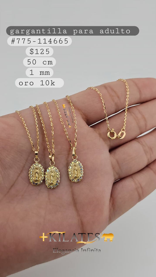 GARGANTILLA 50 CM, 1 MM, 10K. #775-114665