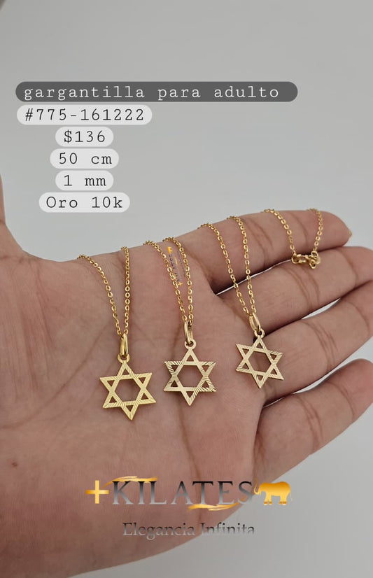 GARGANTILLA 50 CM, 1MM, 10K. #775-161222