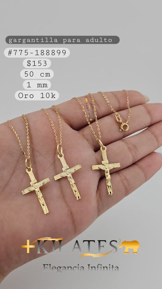 GARGANTILLA 50 CM, 1MM, 10K. #775-188899