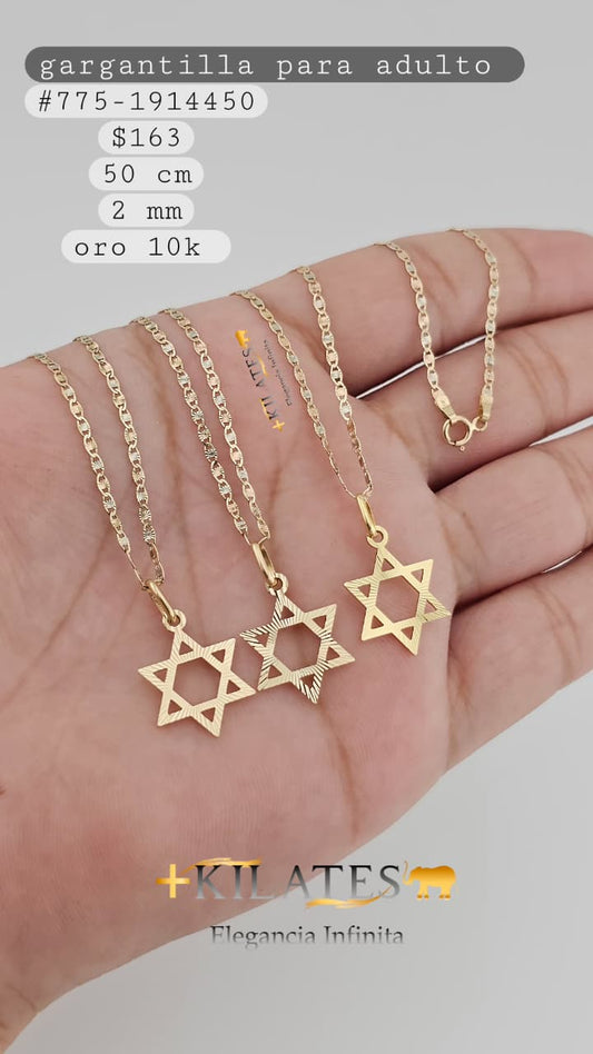 GARGANTILLA 50 CM, 2 MM,10K. #775-1914450