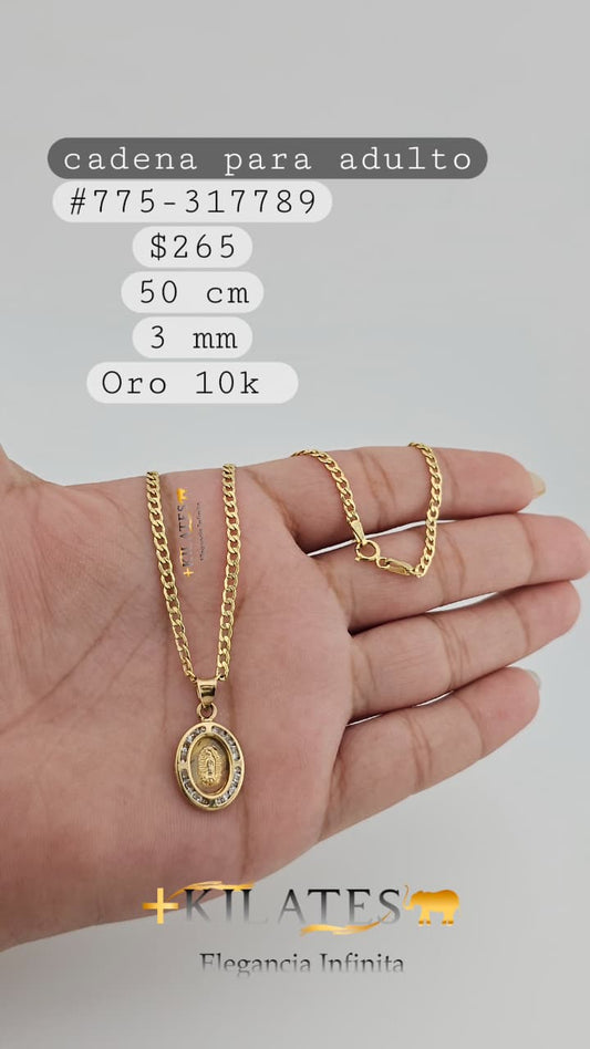 CADENA 50 CM, 3 MM, 10K. #775-317789