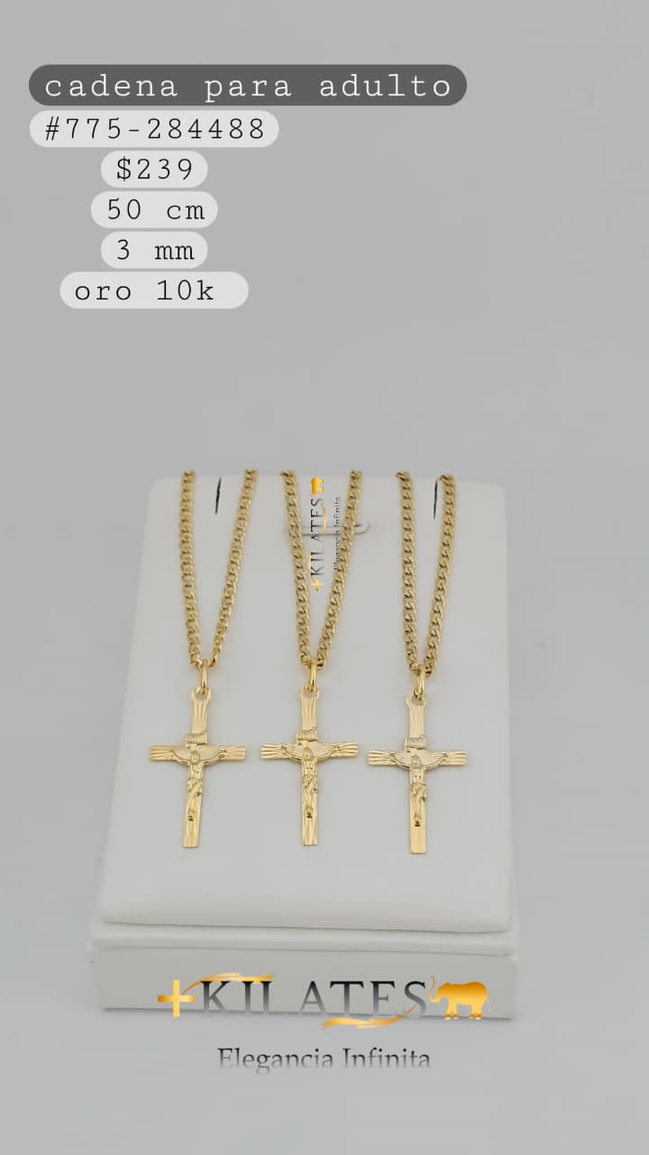 CADENA 50 CM, 3 MM, 10K. #775-284488