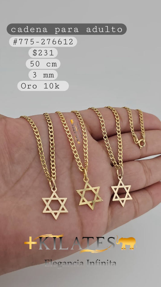 CADENA 50 CM, 3 MM, 10K. #775-276612
