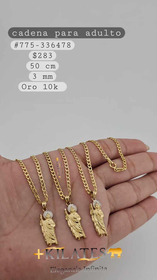 CADENA 50 CM, 3MM, 10K. #775-336478