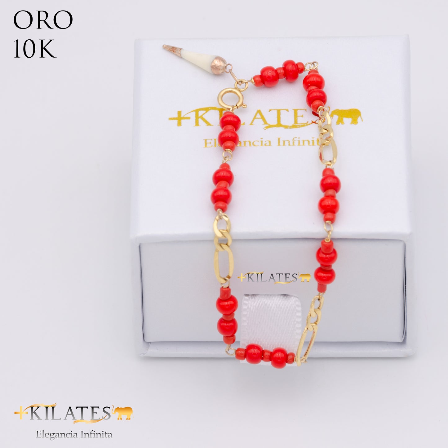 Pulsera bebe #4. ORO 10K