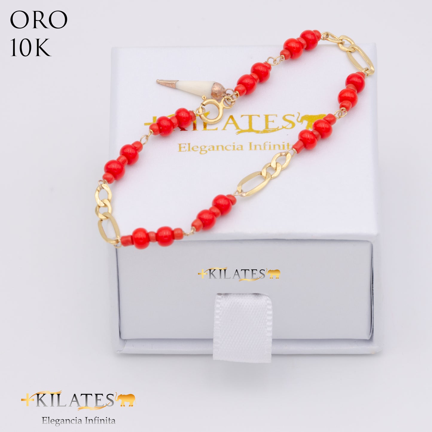 Pulsera bebe #4. ORO 10K