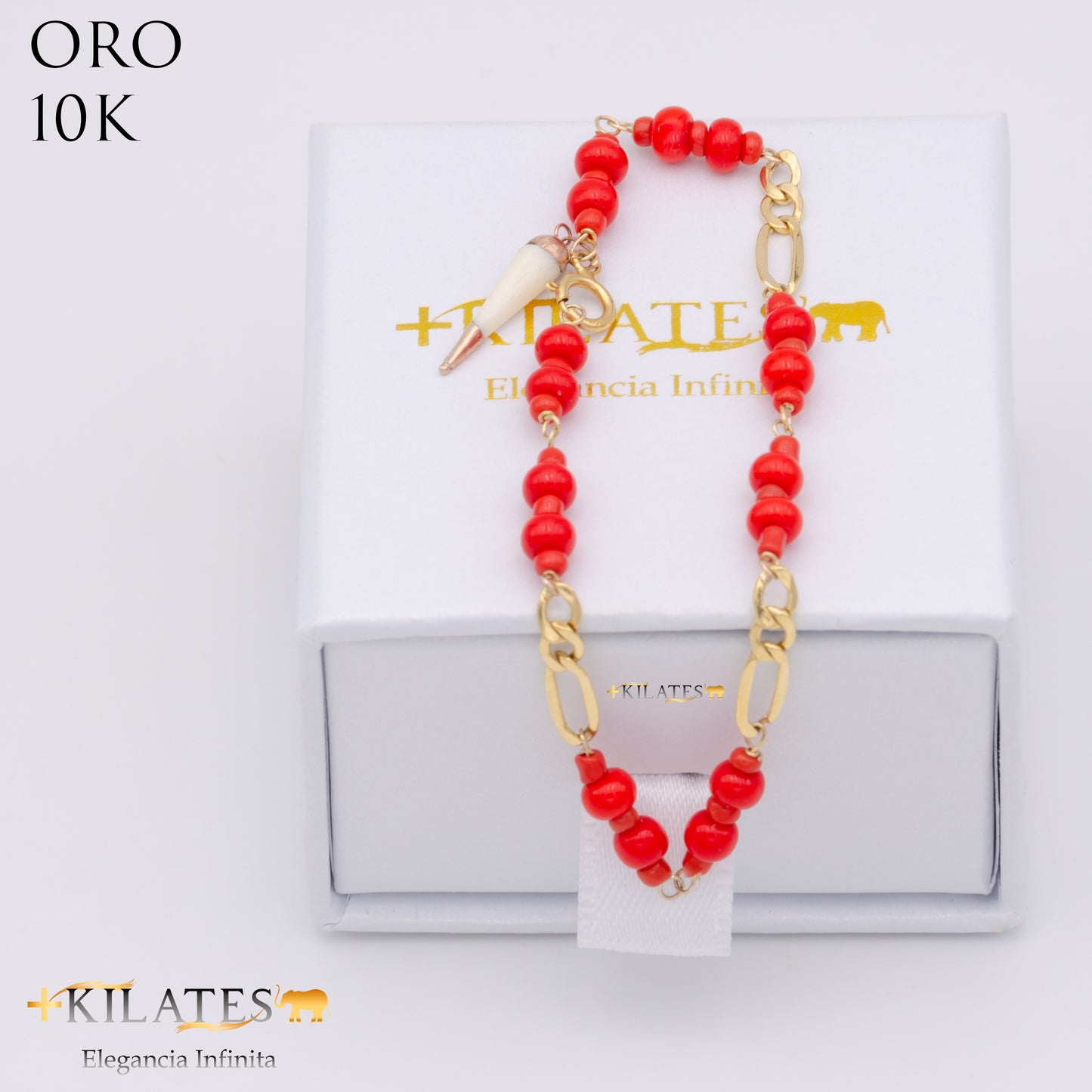 Pulsera bebe #4. ORO 10K