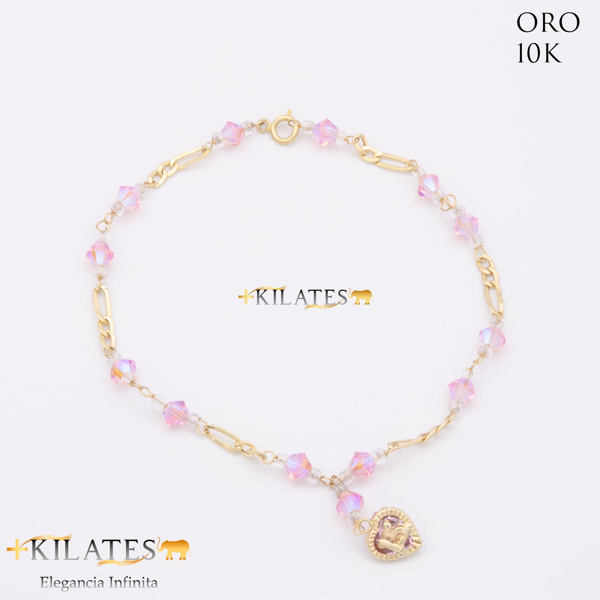 PULSERA 15 AÑOS ORO 10K