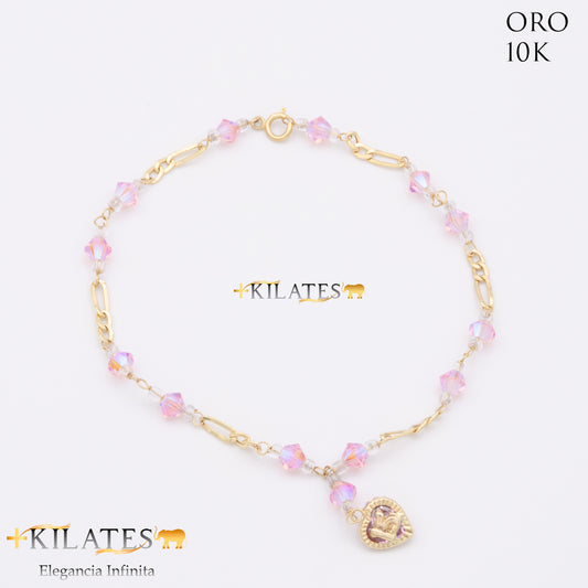 PULSERA 15 AÑOS #2. ORO 10K